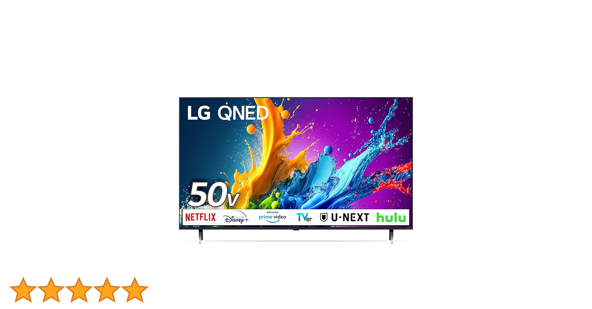 Amazon | 液晶テレビ 量子ドット 50QNED80TJA [50V型 /4K対応